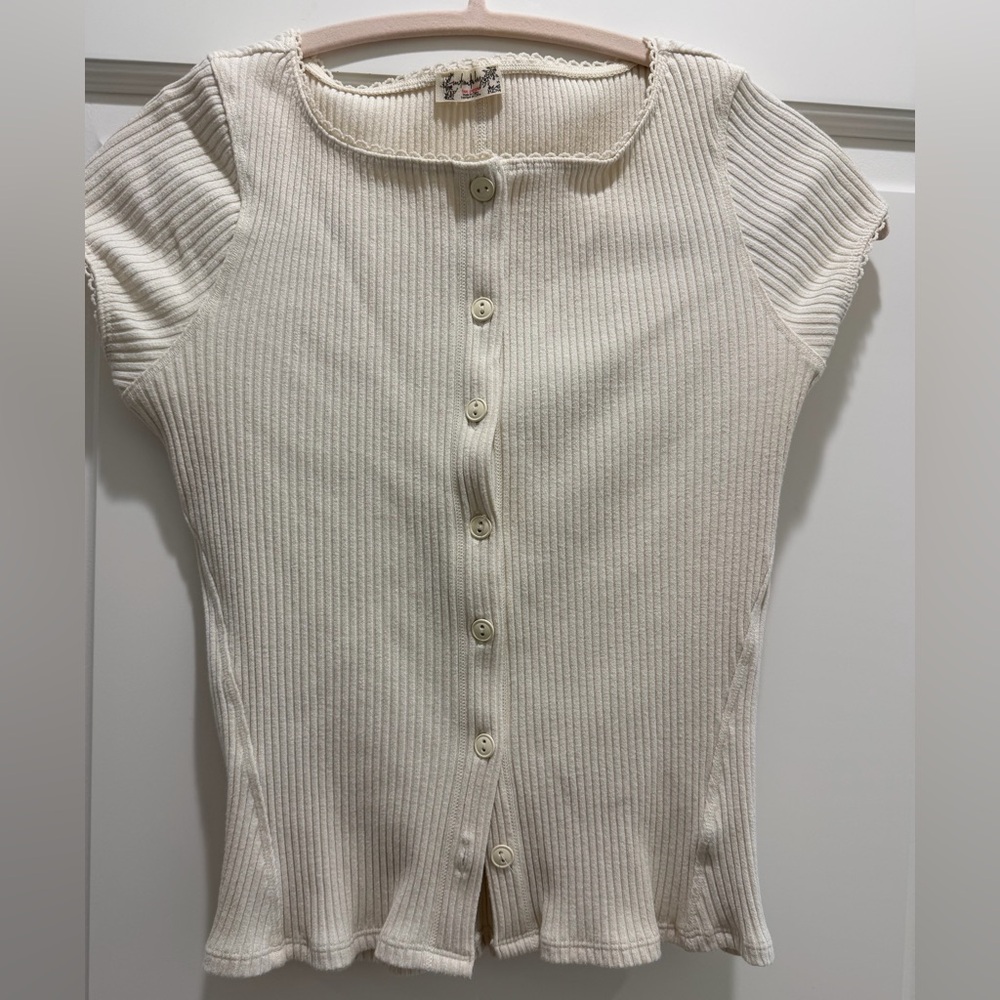 Free People - Cardigan Top Size Small